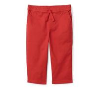 Amazon Essentials Pantaloni Elasticizzati per Ragazzi e Bambini Piccoli, vestibilità Regolare, Rosso Lavato, 7