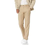 Amazon Essentials Pantaloni Eleganti da Uomo Slim Fit, Marrone Cachi, 86 x 81 cm (Larghezza x Lunghezza)