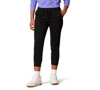 Amazon Essentials Pantaloni Joggers Sportivi in Pile (Disponibili in Taglie Forti) Donna, Nero, XXL