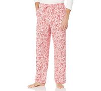 Amazon Essentials Pantaloni Pigiama in Flanella Traspirante (Disponibili nelle Taglie Big & Tall) Uomo, Bianco Bosco, XXL