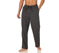 Amazon Essentials Pantaloni Pigiama in Flanella Traspirante (Disponibili nelle Taglie Big & Tall) Uomo, Carbone Puntinato, 5XL Plus
