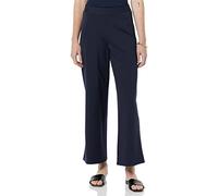 Amazon Essentials Pantaloni Pull-on da Donna a Gamba Larga, Blu Navy, XS