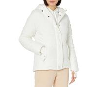 Amazon Essentials Piumino Pesante Trapuntato con Cappuccio A Maniche Lunghe (Disponibile in Taglie Forti) Donna, Avorio, 3XL Plus