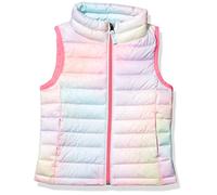 Amazon Essentials Piumino Smanicato Ripiegabile Impermeabile Leggero Bambine e Ragazze, Rosa Sfumature, 9 Anni