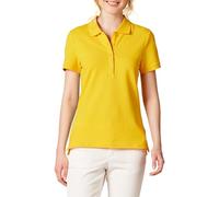 Amazon Essentials Polo A Manica Corta (Taglie Forti Disponibili) Donna, Giallo Drato, M