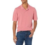 Amazon Essentials Polo a Maniche Corte in Piqué di Cotone, Vestibilità Classica (Disponibile in Taglie Forti) Uomo, Rosso Slavato, XXL