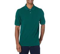 Amazon Essentials Polo a Maniche Corte in Piqué di Cotone, Vestibilità Classica (Disponibile in Taglie Forti) Uomo, Verde Kaki, XXL