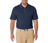 Amazon Essentials Polo da Golf a Maniche Corte Traspirante Ad Asciugatura Rapida Uomo, Blu Marino Scuro, S