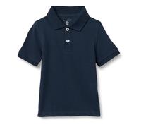 Amazon Essentials Polo Uniforme a Maniche Corte in piqué, Blu Navy, L