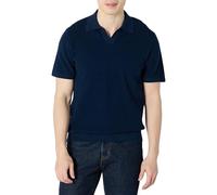 Amazon Essentials Pullover Polo in Maglia a Maniche Corte, vestibilità Classica Uomo, Blu Marino, XXL