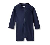 Amazon Essentials Rashguard Monopezzo a Manica Lunga Bimbo, Blu Marino, 18 Mesi