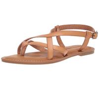Amazon Essentials Sandali con Cinturino Casual Donna, Naturale, 35.5 EU