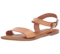 Amazon Essentials Sandali con Fibbia e Due Cinturini Donna, Naturale, 38.5 EU