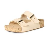 Amazon Essentials Sandali in Sughero Donna, Beige, 42.5 EU
