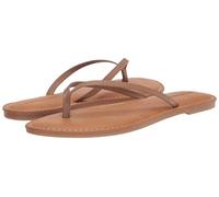 Amazon Essentials Sandali Infradito Donna, Marrone Scuro, 45 EU