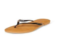 Amazon Essentials Sandali Infradito Donna, Nero, 39 EU