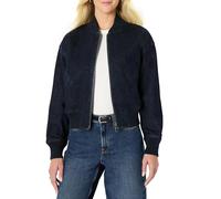 Amazon Essentials (Scelto da Demi) Giacca Bomber, Vestibilità Comoda Donna, Denim Risciacquo, M