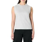 Amazon Essentials (Scelto da Demi) T-shirt Smanicata in Cotone, Vestibilità Comoda Donna, Grigio Chiaro Puntinato, XXL