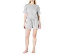Amazon Essentials Set da Notte, Maglietta e Pantaloncini, Maniche Corte, Cotone Modal, Vestibilità Rilassata Donna