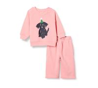 Amazon Essentials Set felpa e pantaloni della tuta in spugna francese, unisex, confezione da 2, motivo: animali da festa, 12 mesi