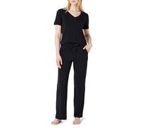 Amazon Essentials Set Pigiama con T-shirt a Maniche Corte e Pantaloni in Morbido Misto Cotone e Modal Donna
