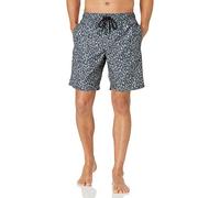 Amazon Essentials Shorts da Bagno da 23cm con Fodera Interna in Rete, Tasche, Chiusura con Coulisse Uomo, Grigio Pittura, L
