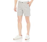 Amazon Essentials Slim-fit 7" Print Short, Pantaloncini Uomo, Grigio (Grey Ineapple Gre), W34