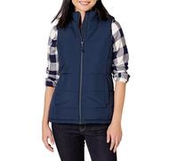 Amazon Essentials Smanicato con Cerniera di Peso Medio Donna, Blu Marino, XXL