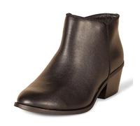 Amazon Essentials Stivaletti Donna, Nero Finta Pelle, 37.5 EU