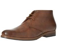 Amazon Essentials Stivali Desert Chukka Uomo, Castagna, 45 EU