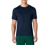 Amazon Essentials T-Shirt Tecnica Leggera a Maniche Corte in Tessuto Elasticizzato ad Asciugatura Rapida e Assorbimento dell’Umidità Uomo, Blu Marino, L
