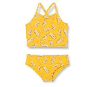 Amazon Essentials Tankini da Bambina, Set Tankini, Leopardo, Giallo Dorato, Beige, 4T