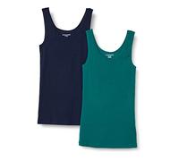 Amazon Essentials Top a Canotta Slim Donna, Pacco da 2