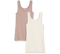 Amazon Essentials Top a Canotta Slim Donna, Pacco da 2