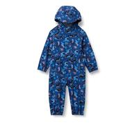 Amazon Essentials Tuta Antipioggia Unisex Bambini e Ragazzi, Blu Dinosauri, 2 anni