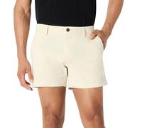 Amazon Essentials Uomo Pantaloncini Chino Slim Fit Elasticizzati Comodi e Senza Pieghe sul Davanti 13cm