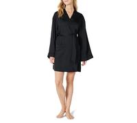 Amazon Essentials Vestaglia in Raso dalla Vestibilità Comoda Donna, Nero, XXL