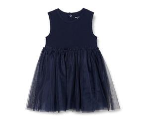 Amazon Essentials Vestito tutù Senza Maniche da Bambina, Blu Navy, XS