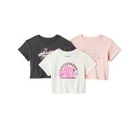 Amazon Essentials Warner Brothers Set di Magliette Bambine e ragazze, Pacco da 3, Harry Potter Magia, 9 anni