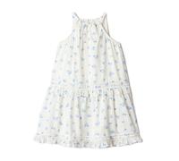 Amazon Essentials x Sofia Grainge Abiti Mommy & Me in Raso di Cotone Bambine e ragazze, Fiori Blu Avorio, 11-12 anni