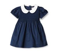 Amazon Essentials x Sofia Grainge Abiti Mommy & Me in Raso di Cotone Bimba 0-24, Blu Marino, 6-9 mesi