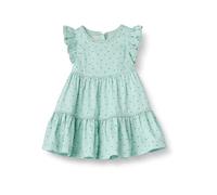 Amazon Essentials x Sofia Grainge Abito in Tessuto con Maniche a Volant Bambine e Ragazze, Menta Piccole Fragole, 2 Anni