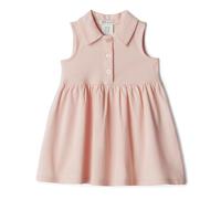Amazon Essentials x Sofia Grainge Abito Senza Maniche in Cotone Piqué Bimba 0-24, Rosa Chiaro, 18 mesi