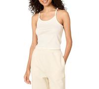Amazon Essentials x Sofia Grainge Canotta Corta da Donna, a Micro-Costine, Avorio, XS