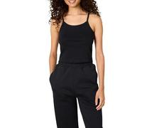 Amazon Essentials x Sofia Grainge Canotta Corta da Donna, a Micro-Costine, Nero, S