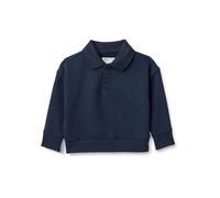 Amazon Essentials x Sofia Grainge Felpa Polo in French Terry Bimbo, Blu Marino, 3-6 mesi
