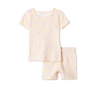 Amazon Essentials x Sofia Grainge Mamma ed Io Completo Pigiama a Maniche Corte Unisex - Bambini e ragazzi, Pacco da 2, Limone Rosa Chiaro, 24 mesi