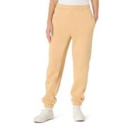 Amazon Essentials x Sofia Grainge Pantaloni jogger a vita alta e vestibilità rilassata Donna, Cammello Chiaro, L