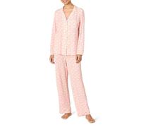 Amazon Essentials x Sofia Grainge Pigiama in Modal Elasticizzato Composto da Top a Maniche Lunghe con Bottoni sul Davanti e Pantaloni Lunghi Donna