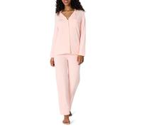 Amazon Essentials x Sofia Grainge Pigiama in Modal Elasticizzato Composto da Top a Maniche Lunghe con Bottoni sul Davanti e Pantaloni Lunghi Donna